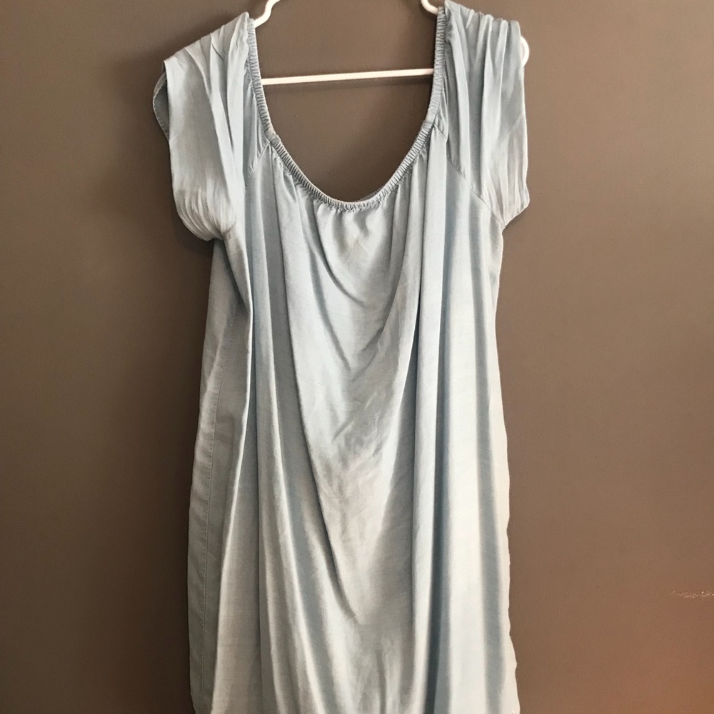 Spring dress, light jeans